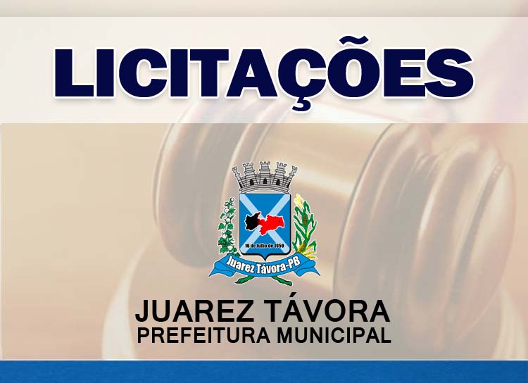 Prefeitura de Juarez Távora abre processos de licitações para obras