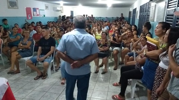 Aula inaugural do Curso preparatório para o Concurso Público da Prefeitura Municipal de Juarez Távora reúne uma multidão.