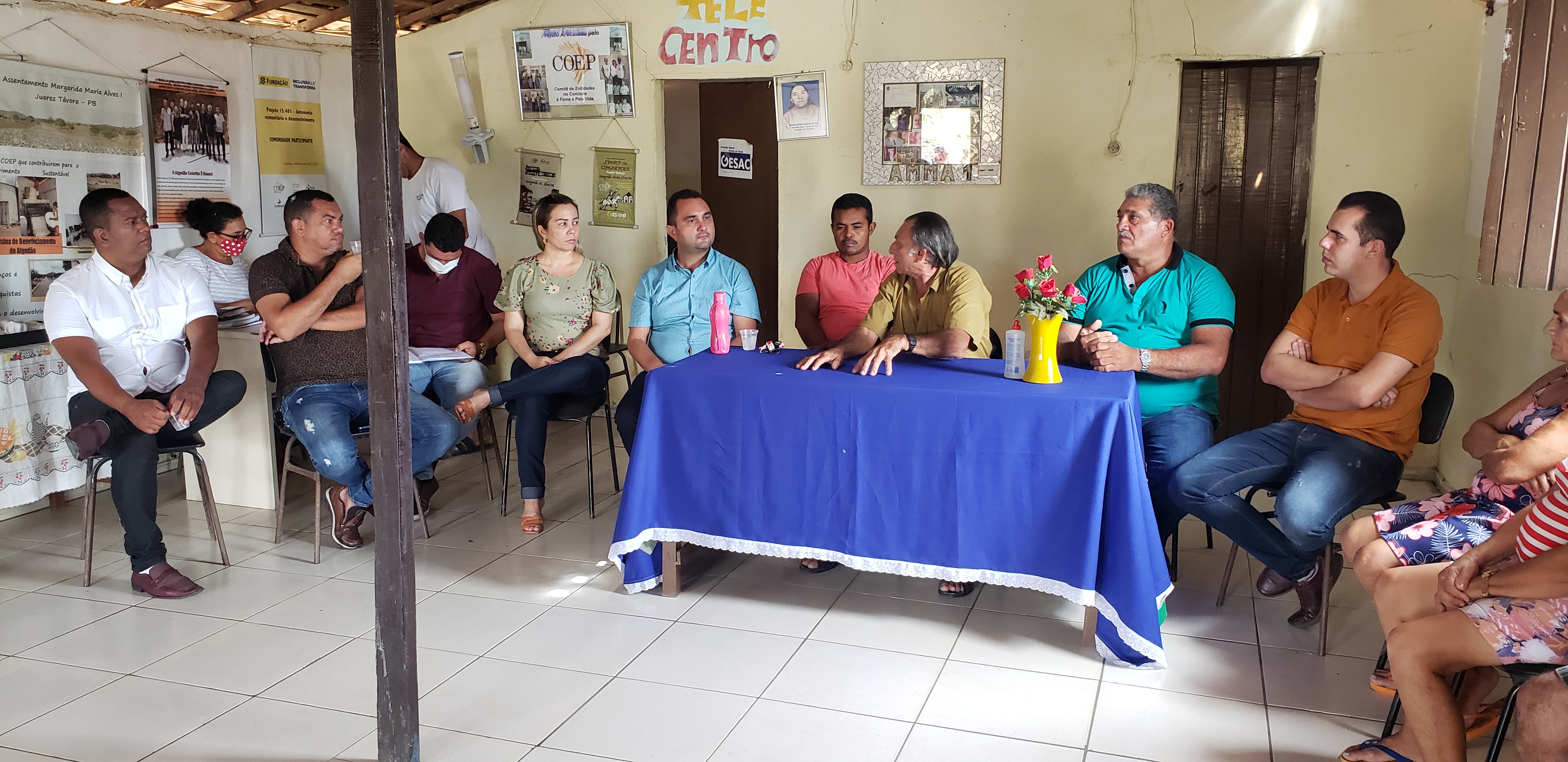 Reunião no Sítio São Marcos