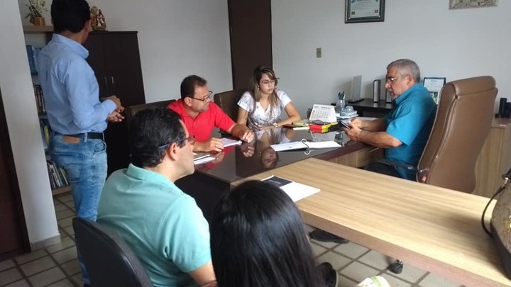 Prefeitura Municipal de Juarez Távora reúne secretariado e setor Jurídico para discutir medidas a serem tomadas em relação ao Coronavírus (Covid-19).