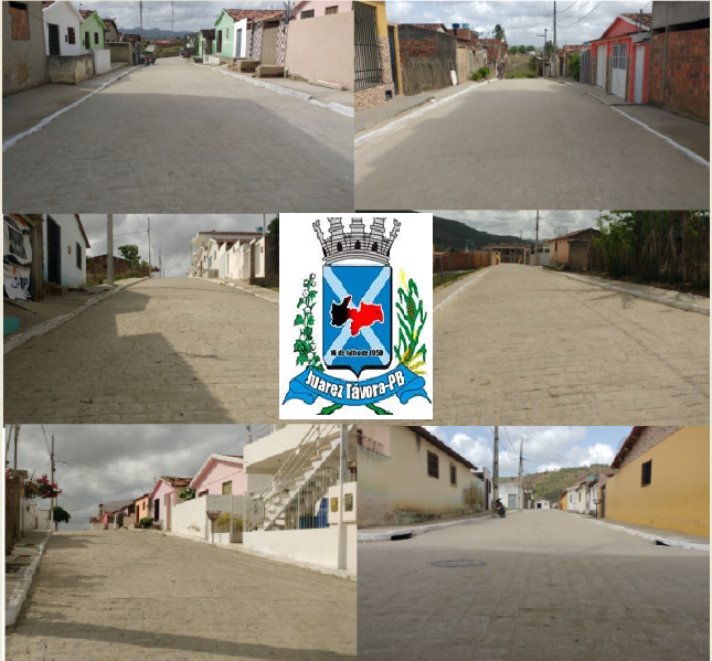 Prefeitura Municipal de Juarez Távora conclui obras de pavimentação do Bairro São José