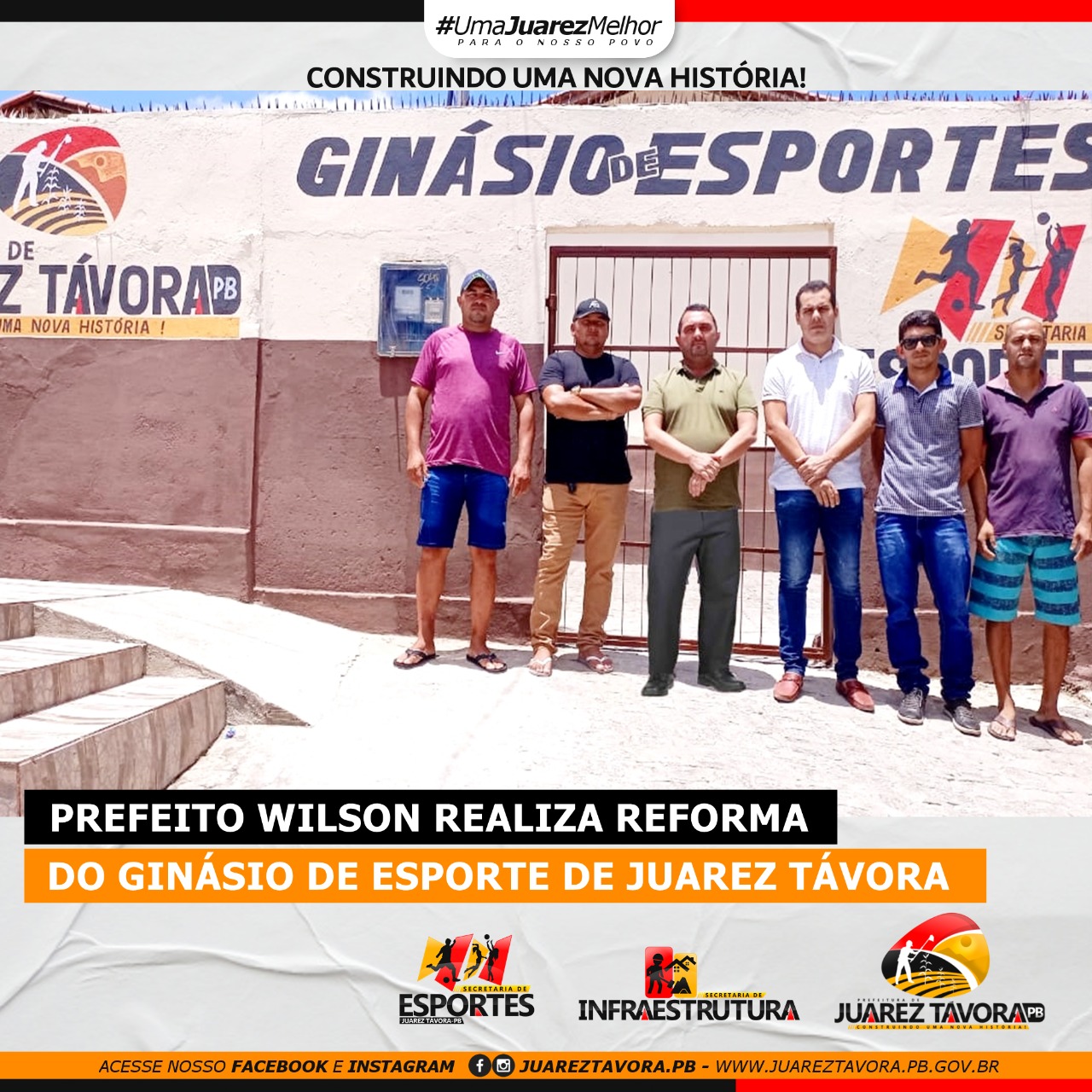 Ginásio de Esportes de Juarez Távora é reformado