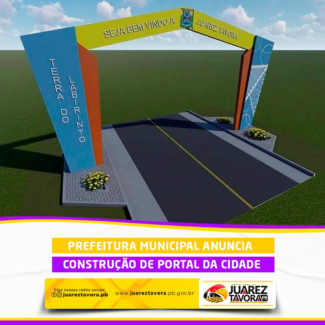 Prefeitura anuncia construção de portal da cidade