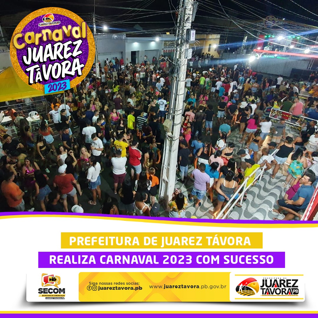 Juarez Távora realiza o Carnaval 2023 com sucesso