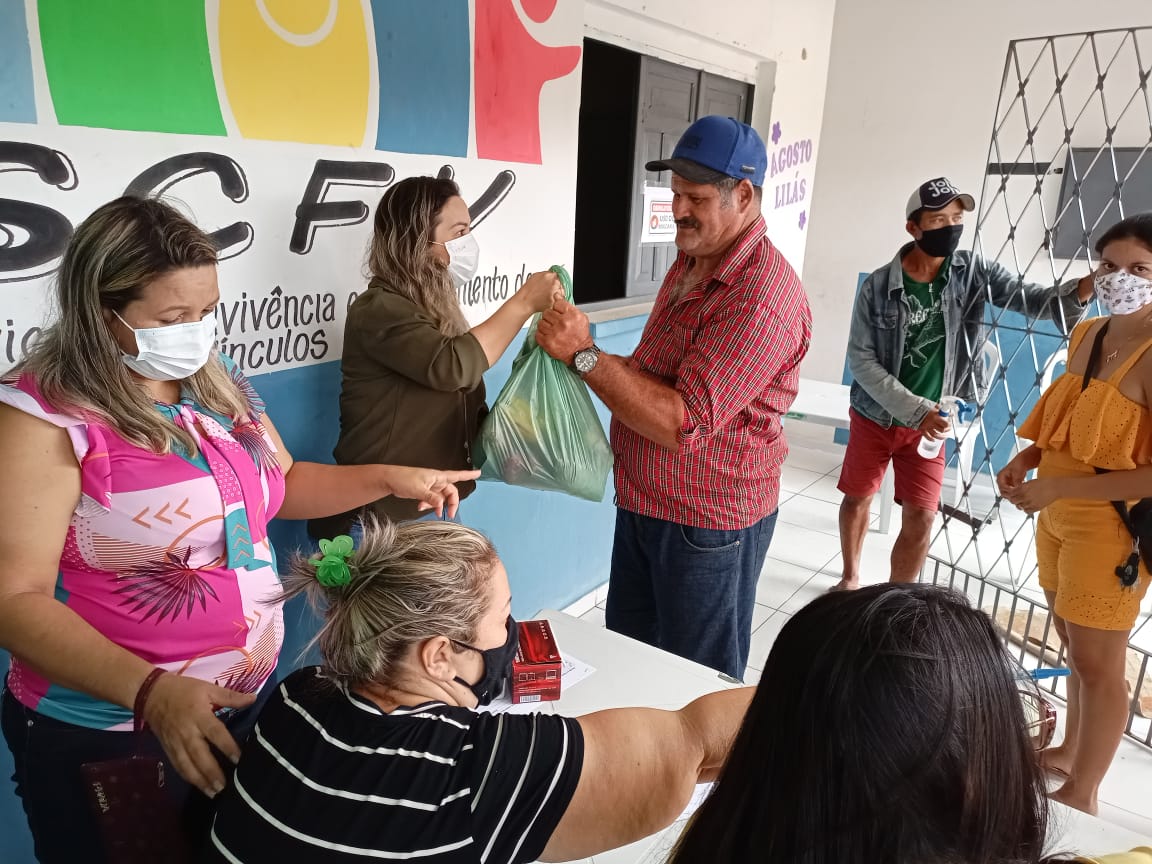 A Secretaria de Assistência Social promove entregas de Hortifruti para famílias em situação de vulnerabilidade social em Juarez Távora