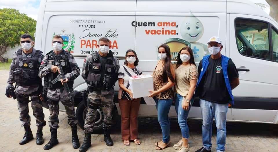 Recebemos mais doses da vacina contra a Covid-19