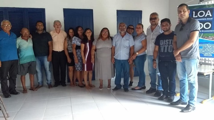 A Prefeitura Municipal de Juarez Távora realiza reunião do Orçamento Democrático Municipal no Sitio Quirino para a elaboração da LDO e da LOA.