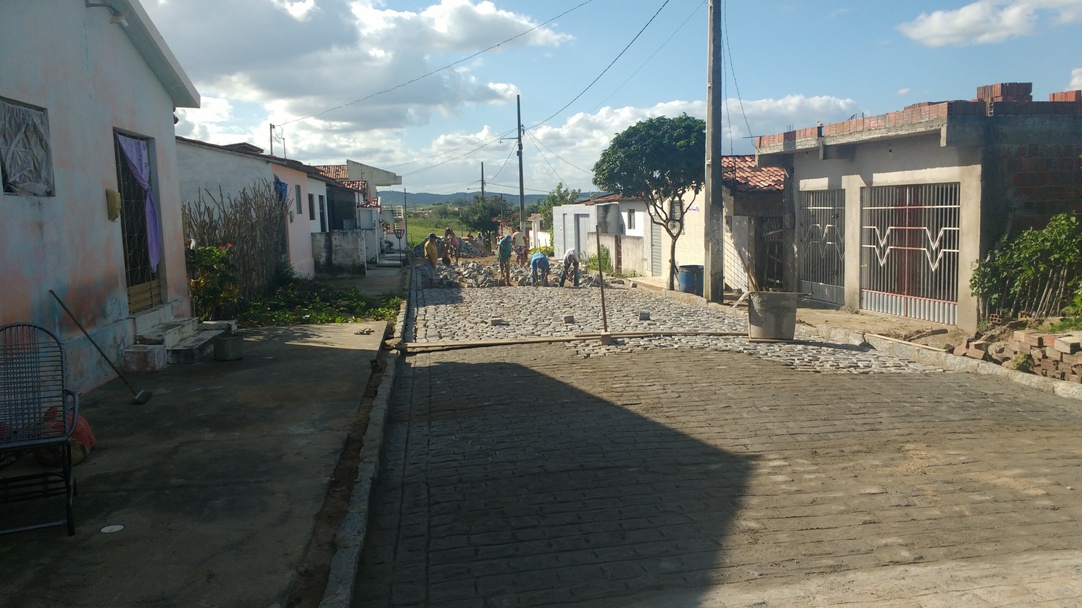 Prefeitura Municipal de Juarez Távora incia obras de pavimentação do Bairro São José