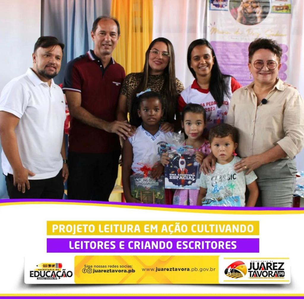 Seceduc lança Projeto “Leitura em Ação Cultivando Leitores e Criando Escritores” nas escolas da zona urbana e rural de Juarez Távora