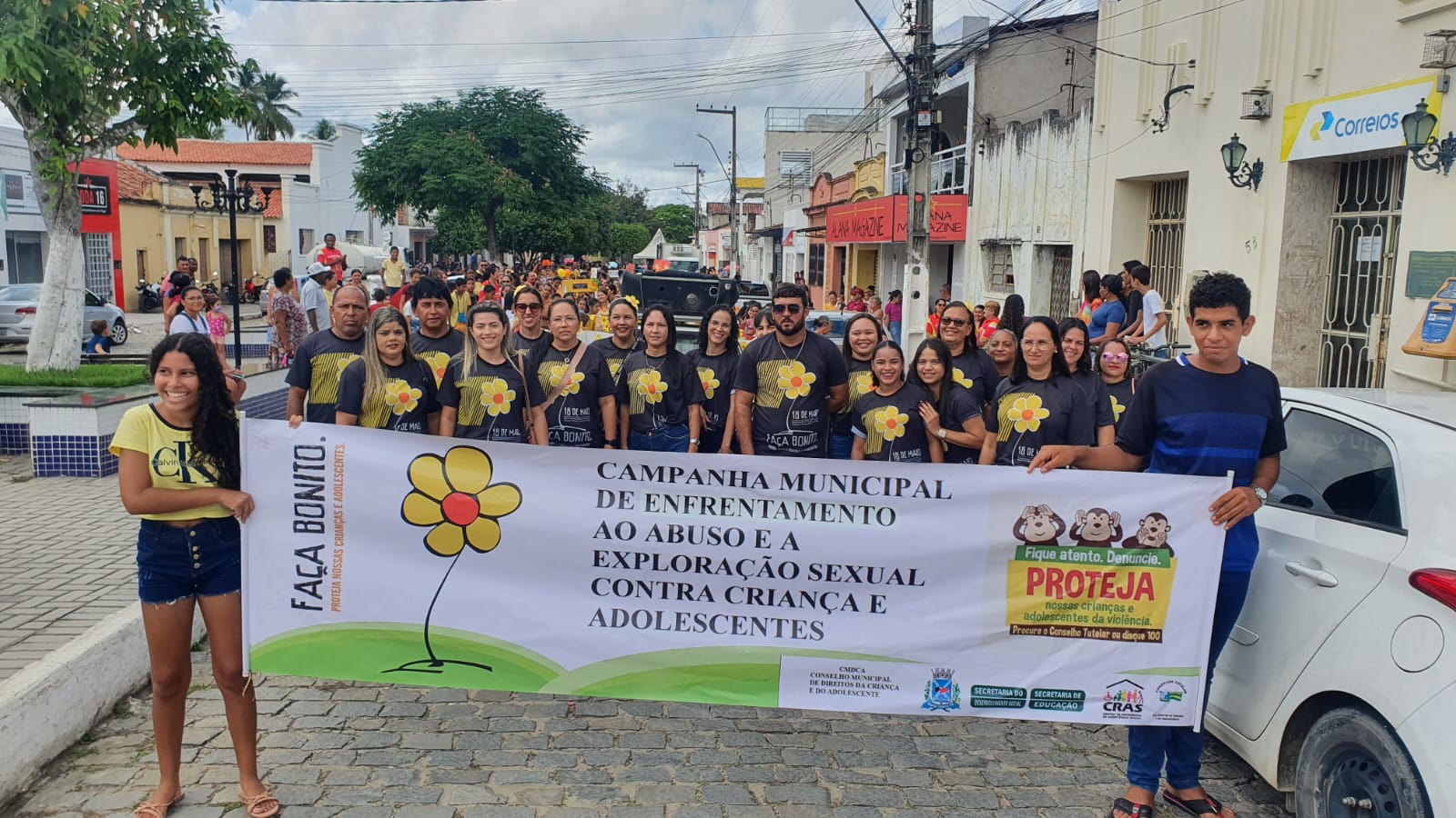 Dia Nacional de Combate ao Abuso e à Exploração Sexual de Crianças e Adolescentes é marcado por caminhada em Juarez Távora