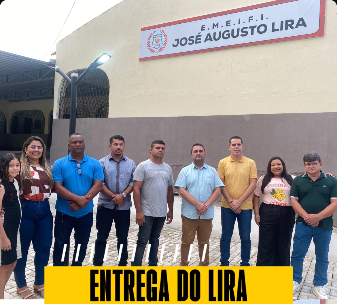 Prefeitura entrega Escola José Augusto de Lira reformada e ampliada