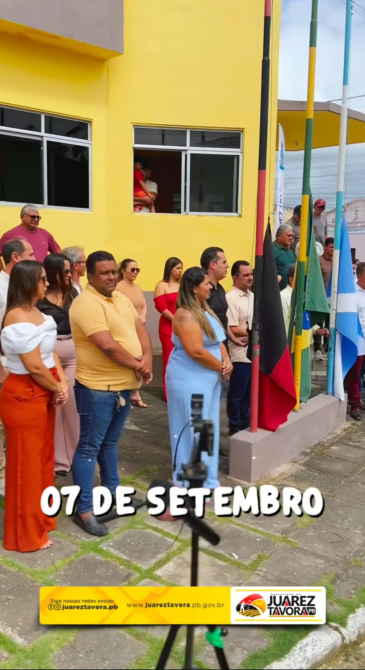 Prefeitura celebra 7 de Setembro com atos cívicos e entregas importantes à população