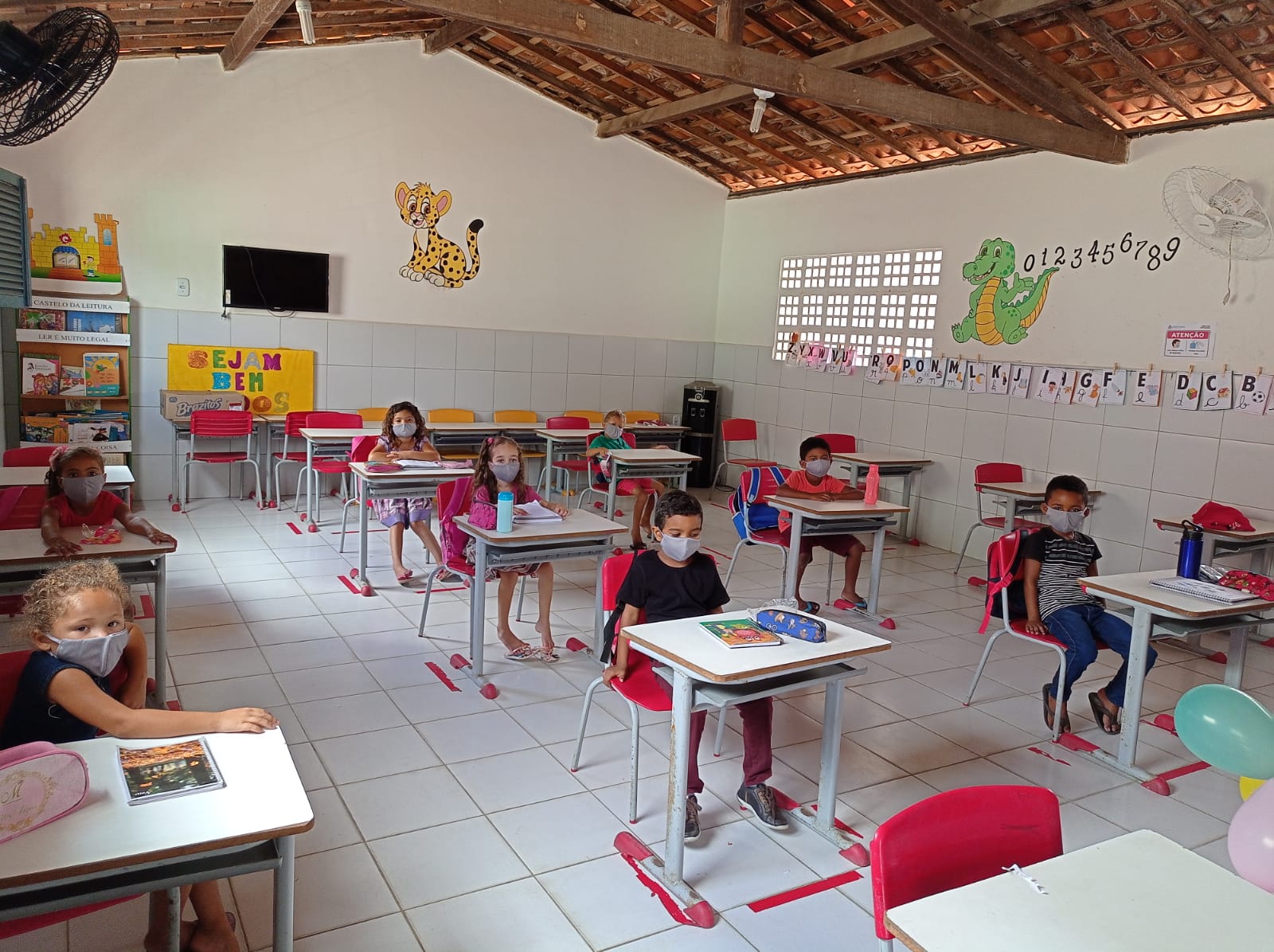 Aulas híbridas nas escolas municipais de Juarez Távora