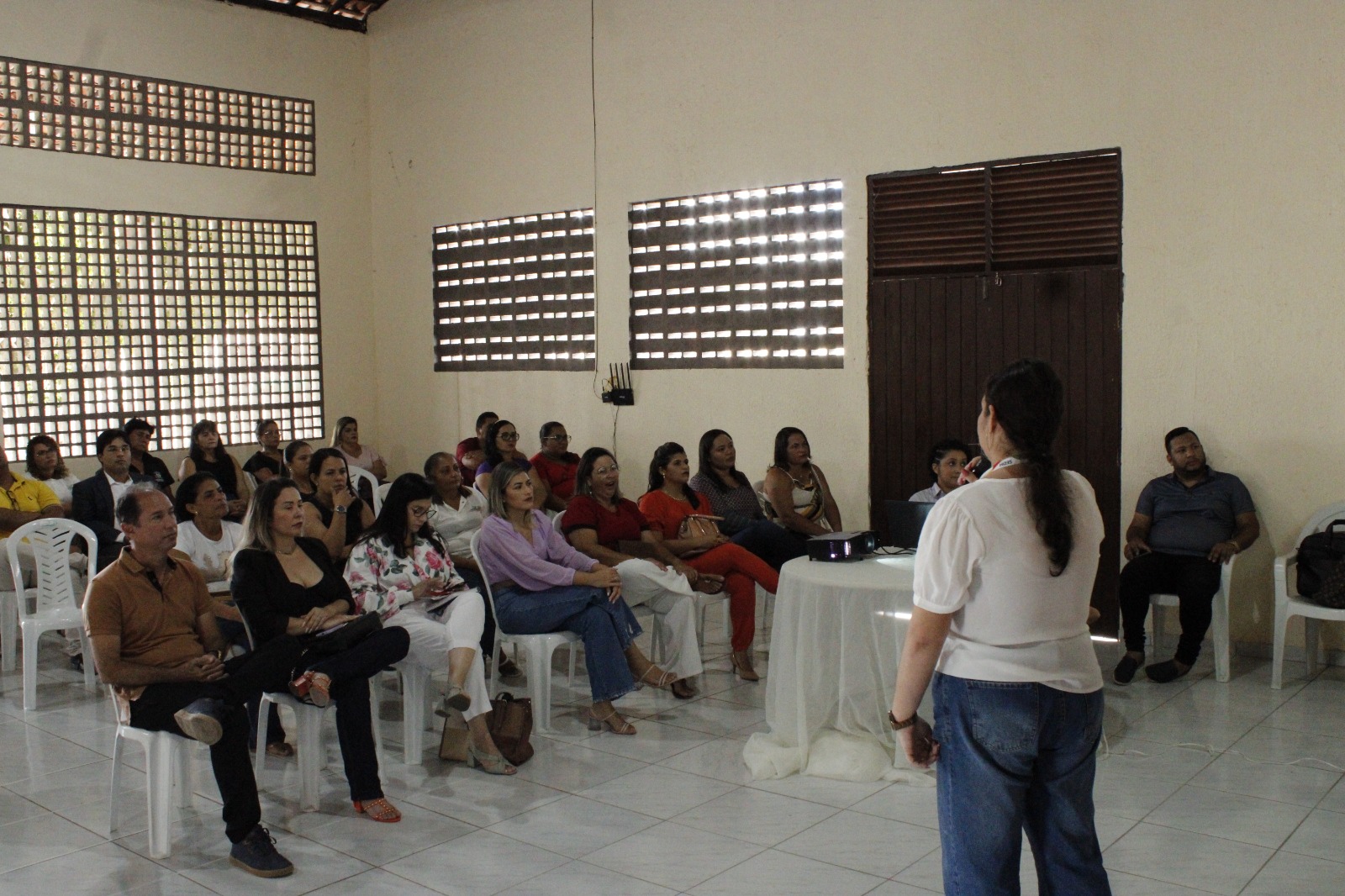Reunião com a rede intersetorial e Socioassistencial do município de Juarez Távora 